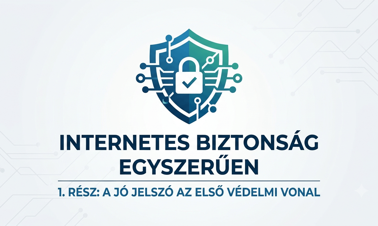 Internetes biztonság egyszerűen – 1. rész: A jó jelszó az első védelmi vonal